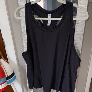 Athleta Black Women's Tank Top - Lightweight Workout 2x